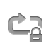 repeat,lock icon