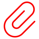 attachment, document, email, mail svg vector icon