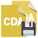 file,format,cda,diskette icon