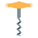 corkscrew, home, house, tool, wine svg vector icon