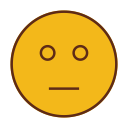 emoji, emot, face, sad svg vector icon