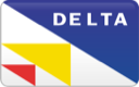 curved, delta icon