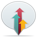 social,balloon icon