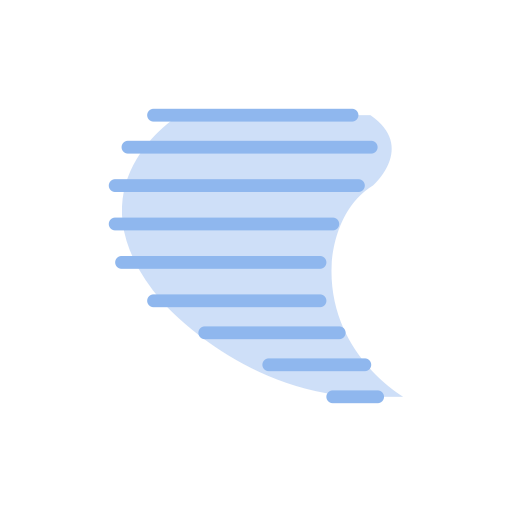 Tornado svg vector icon