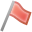 flag, red icon