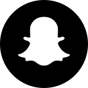 logo, media, snapchat, social svg vector icon