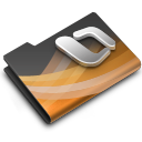 dark, overlay, powerpoint icon