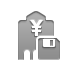 bank,yen,diskette icon