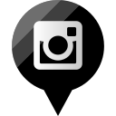 instagram, media, social svg vector icon