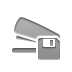 stapler,diskette icon