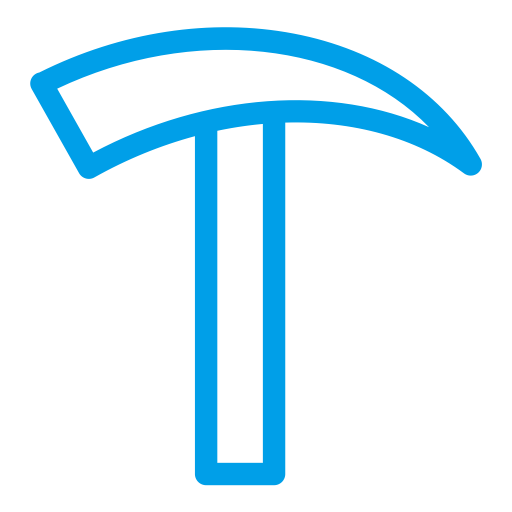 Hammer svg vector icon