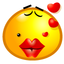 sweet,kiss,avatar,emoticom,face icon