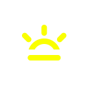 sunset svg vector icon