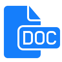 doc, document, file svg vector icon