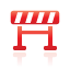construction, red icon