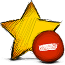 star,delete icon