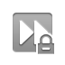 fast,forward,lock icon