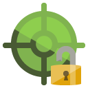 aim,lock,open icon