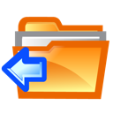 folder, left icon