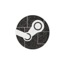 engine, games, hexagon, media, social, steam svg vector icon