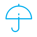 dry, protections, rain, safe, shellter, umbrella svg vector icon