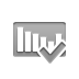 audio,volume,bars,checkmark icon