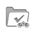 white,list,folder,binoculars icon