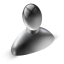 user,black icon