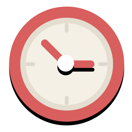 Clock svg vector icon