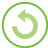 basic, button, ccw, green, rotate icon