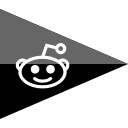 logo, media, reddit, social svg vector icon