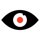 eye, view, vision, watch svg vector icon