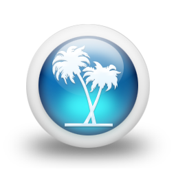 glossy,blue,orb icon