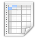 spreadsheet icon