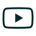 broadcast, google, streaming, video, youtube svg vector icon
