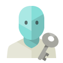 user,key icon