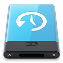 blue, machine, time, w icon