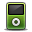 apple, green, ipod, mp3 player icon
