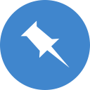 pinboard svg vector icon