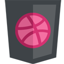 dribbble icon