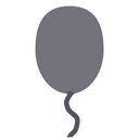 balloon, boy, child, children, kids, toddler icon