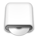 whitedrives,optical icon