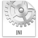 file, ini, z icon
