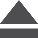 eject svg vector icon