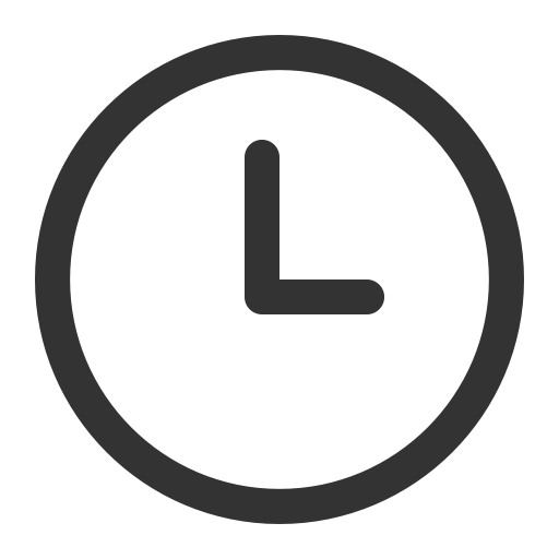 Time svg vector icon