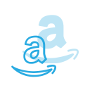 amazon, logo, media, social svg vector icon