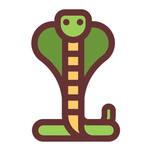 Cobra svg vector icon