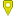 marker, squared, yellow icon