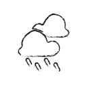 cloud, forecast, rain, sky, water, weather svg vector icon