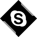 channel, media, share, skype, social svg vector icon